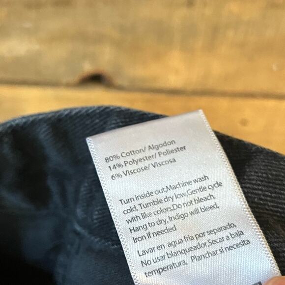 Insane Gene Black Distressed Jeans Size 1/24‎ - Picture 9 of 9